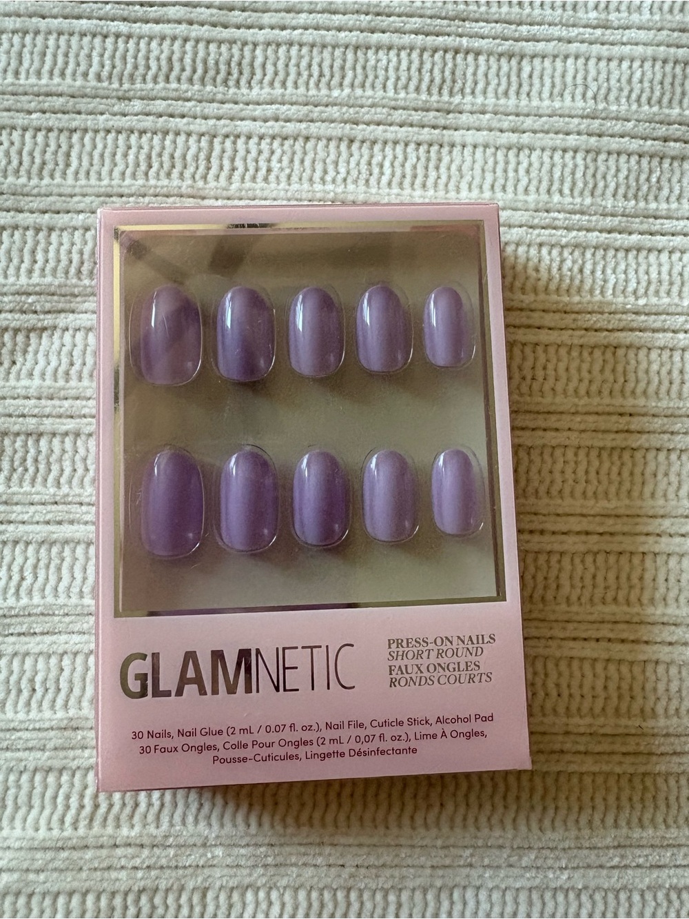 Glamnetic Press-On Nails in Purple Lilac